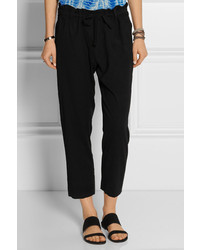 Женские черные брюки-галифе от Raquel Allegra