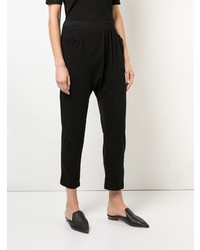 Женские черные брюки-галифе от Raquel Allegra