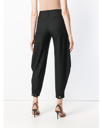 Женские черные брюки-галифе от Chloé