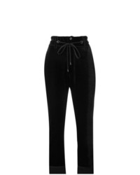 Женские черные брюки-галифе от Di Liborio