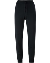Женские черные брюки-галифе от Donna Karan