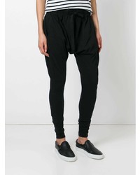 Женские черные брюки-галифе от Bassike