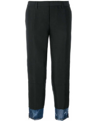 Женские черные брюки-галифе от Dsquared2