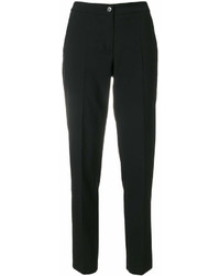 Женские черные брюки-галифе от Emporio Armani