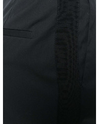 Женские черные брюки-галифе
