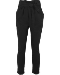 Женские черные брюки-галифе от Isabel Marant