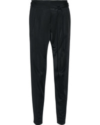 Женские черные брюки-галифе от Issa