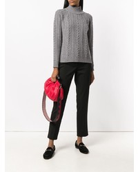 Женские черные брюки-галифе от Weekend Max Mara