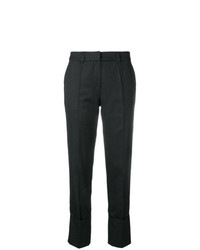 Женские черные брюки-галифе от Maison Père
