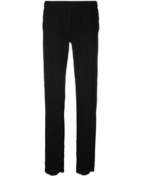 Женские черные брюки-галифе от MM6 MAISON MARGIELA