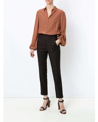 Женские черные брюки-галифе от Andrea Marques