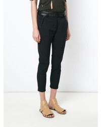 Женские черные брюки-галифе от Gloria Coelho