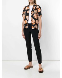 Женские черные брюки-галифе от Cambio