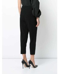 Женские черные брюки-галифе от Josie Natori
