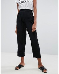 Женские черные брюки-галифе от Asos