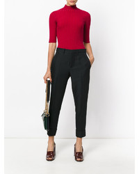 Женские черные брюки-галифе от Marni