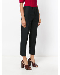 Женские черные брюки-галифе от Marni