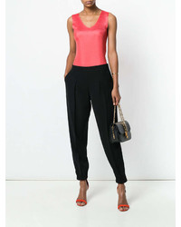 Женские черные брюки-галифе от Giorgio Armani