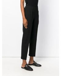 Женские черные брюки-галифе от Piazza Sempione