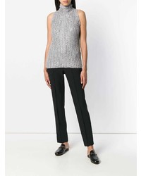 Женские черные брюки-галифе от Ermanno Scervino