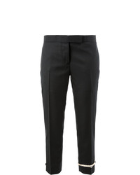 Женские черные брюки-галифе от Thom Browne