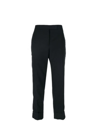 Женские черные брюки-галифе от Thom Browne