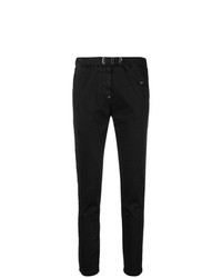 Женские черные брюки-галифе от White Sand