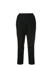 Женские черные брюки-галифе от Yohji Yamamoto
