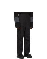 Черные брюки карго от Juun.J