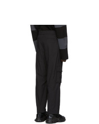 Черные брюки карго от Juun.J