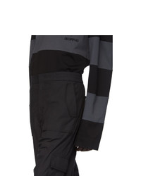 Черные брюки карго от Juun.J