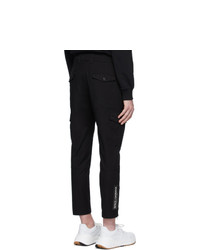 Черные брюки карго от Dolce and Gabbana