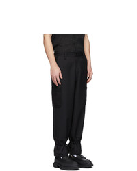 Черные брюки карго от Goodfight