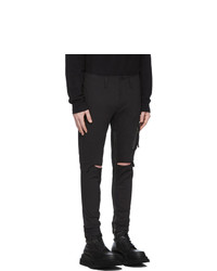 Черные брюки карго от Julius