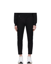 Черные брюки карго от Dolce and Gabbana