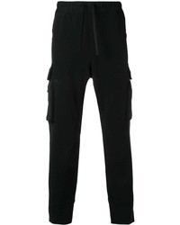 Черные брюки карго от Emporio Armani