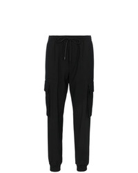 Женские черные брюки карго от Juun.J