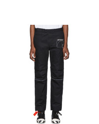 Черные брюки карго от Off-White