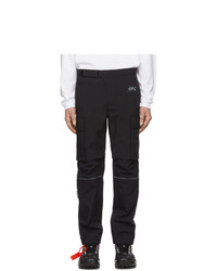 Черные брюки карго от Off-White