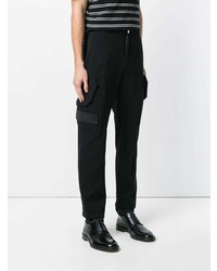 Черные брюки карго от Versace Collection
