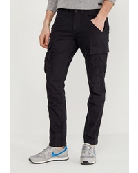 Черные брюки карго от Produkt