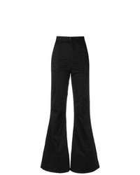 Черные брюки-клеш от Amapô