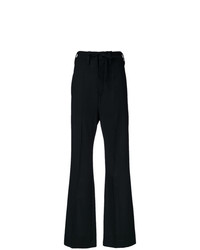 Черные брюки-клеш от Ann Demeulemeester