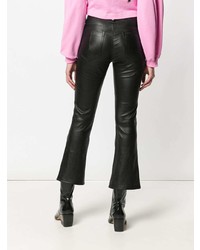 Черные брюки-клеш от Unravel Project