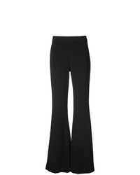 Черные брюки-клеш от Brandon Maxwell