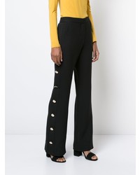 Черные брюки-клеш от Prabal Gurung