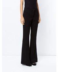 Черные брюки-клеш от Alcaçuz