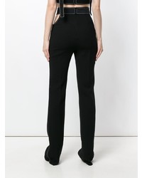 Черные брюки-клеш от David Koma