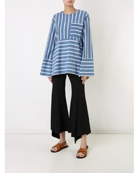 Черные брюки-клеш от Goen.J