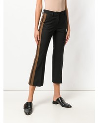 Черные брюки-клеш от P.A.R.O.S.H.